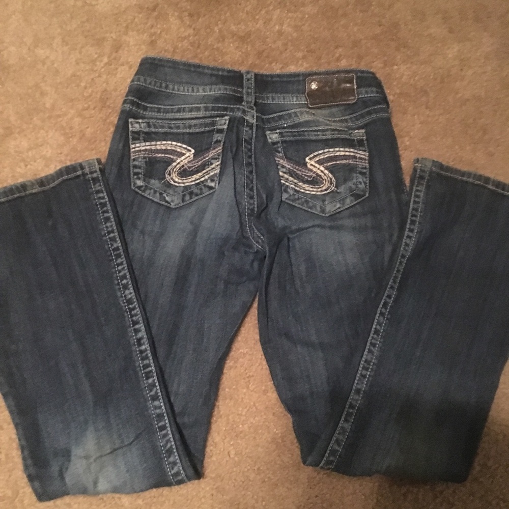 Silver suki jeans